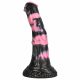 Black-Pink Silicone Horse Dildo - 18cm