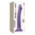 Strap-on-me Metallic Shine M - Skin-Friendly Dildo (Metallic Purple)