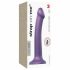 Strap-on-me Metallic Shine M - Skin-Friendly Dildo (Metallic Purple)