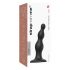 Strap-on-me Beads S - Beaded Dildo with Base (Black)