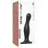 Strap-on-me Curvy M - laineline, jalaga dildo (must)