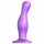 Strap-on-me Curvy L - viļņota, ar pamatni dildo (violeta)