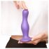 Strap-on-me Ondulato L - dildo basato con ventosa (lilla)