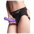 Strap-on-me Ondulato L - dildo basato con ventosa (lilla)