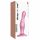 Dildo Ondulato con Base e Ventosa Strap-on-me Curvy M (Rosa)