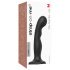 Dildo cu ventuză Strap-on-me P&G M - curb, negru