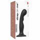 Dildo Curvato con Base Strap-on-me P&G M (Nero)