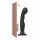 Strap-on-me P&G L - gebogener, standfester Dildo (schwarz)