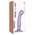 Strap-on-me P&G S - Curved, Suction Cup Dildo (Purple)