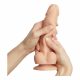 Strap-on-me M - Double-layered, Suction Cup Realistic Dildo (Natural)