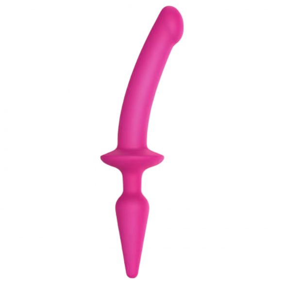 Strap-on-me Swith Semi-Realistic S - 2-i-1 silikon dildo (rosa)