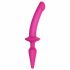 Strap-on-me Swith Semi-Realistisch S - 2in1 Silikon-Dildo (rosa)