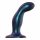 Strap-on-me Snaky M - ukrivljen analni dildo (kovinsko modra)