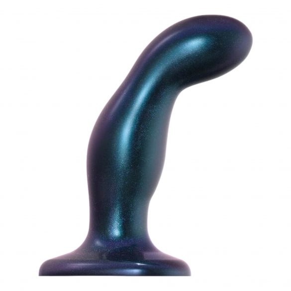 Strap-on-me Snaky M - Curved Anal Dildo (Metal Blue)