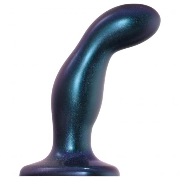 Strap-on-me Snaky M - Curved Anal Dildo (Metal Blue)