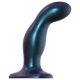 Strap-on-me Snaky M - Curved Anal Dildo (Metallic Blue)