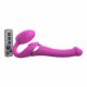 Strap-on-me S - Wearable Air Pulse Vibrator - Small (Pink)