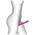 Strap-on-me S - Wearable Air Pulse Vibrator - Small (Pink)