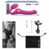 Strap-on-me M - aufblasbarer Vibrator zum Anschnallen (pink)