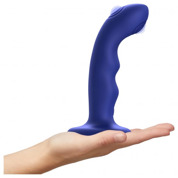 Strap-on-Me - Waterproof, Pulsating G-Spot Vibrator (Blue)