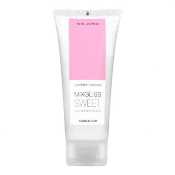 Mixgliss Sweet Bubble Gum - waterbasis glijmiddel - kauwgom (70ml)