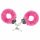 Love to Love Attach Me - Plush Handcuffs (Pink)