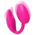 Love to Love Wonderlove - rechargeable, radio 2in1 clitoral vibrator (pink)