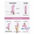 Love to Love Touch Me - uppladdningsbar finger-vibrator (rosa)