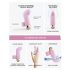 Love to Love Touch Me - uppladdningsbar finger-vibrator (rosa)