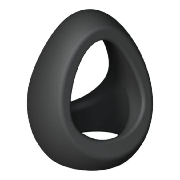 Love to Love Flux Silicone Cock Ring (Black)