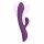 Coniglio & Clyde di Love to Love - vibratore pulsante con stimolatore clitorideo ricaricabile (viola)