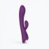 Coniglio & Clyde di Love to Love - vibratore pulsante con stimolatore clitorideo ricaricabile (viola)