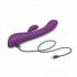 Coniglio & Clyde di Love to Love - vibratore pulsante con stimolatore clitorideo ricaricabile (viola)