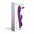 Coniglio & Clyde di Love to Love - vibratore pulsante con stimolatore clitorideo ricaricabile (viola)