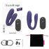 Love to Love Match Up - Rechargeable, Radio-Controlled Couple's Vibrator (Purple)