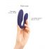 Love to Love Match Up - Rechargeable, Radio-Controlled Couple's Vibrator (Purple)