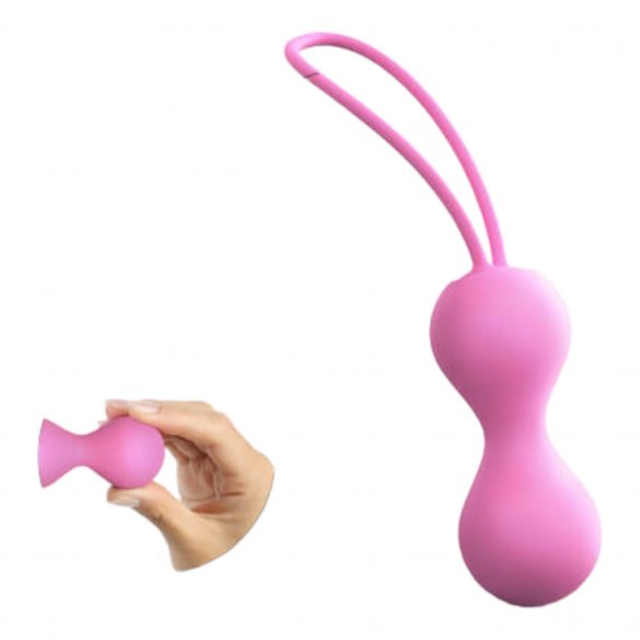 Love to Love Joia - Silicone Kegel Balls Duo (Pink)