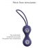 Love to Love Joia - silicone Kegel ball duo (purple)