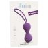 Love to Love Joia - silicone Kegel ball duo (purple)