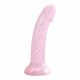 Dildolls Starlight - dildo cu ventuză și stele (roz)