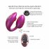 Clitoral and G-spot Vibrator Wonderlover (Metallic Pink)