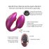 Clitoral and G-spot Vibrator Wonderlover (Metallic Pink)