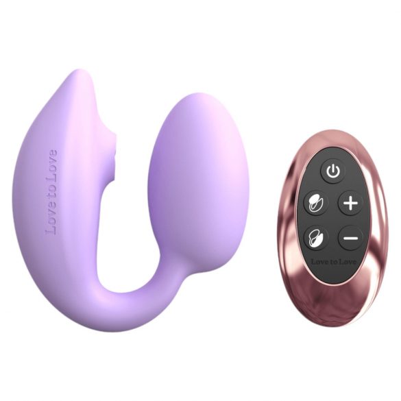 Love to Love Wonderlover - clitorisstimulerende G-spot vibrator (mauve)