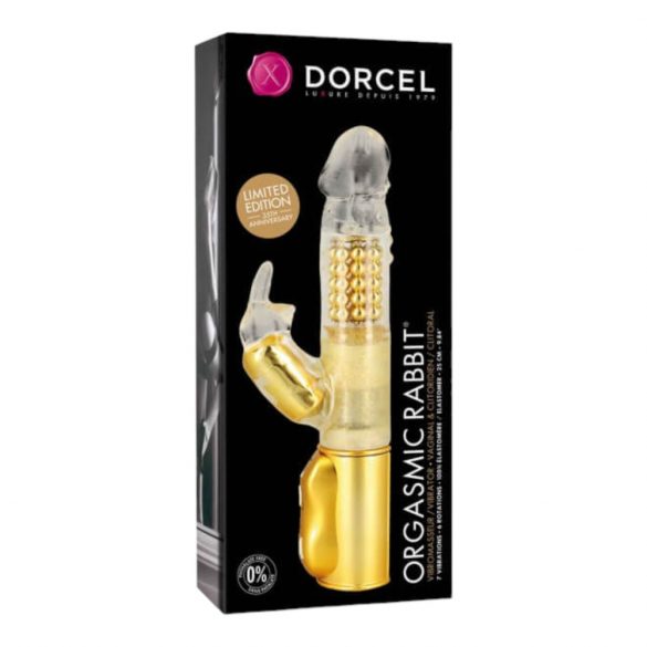 Dorcel Orgasmic Rabbit - klitorisstimulerande vibrator (guld)