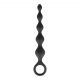 Marc Dorcel Deep Feel - Beaded Anal Dildo (Black)