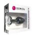 Plug Anale Dorcel Geisha Diamond M con Pietra Bianca - Nero