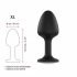 Dorcel Plug Geisha Diamant XL - Noir