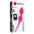 Dorcel Divine Balls - Rechargeable, Wireless Vibrating Kegel Balls (Pink)