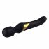 Dorcel Dual Orgasms Gold - Akku, 2in1 Massage-Vibrator (Schwarz)