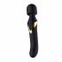 Dorcel Dual Orgasms Gold - Rechargeable 2-in-1 Massage Vibrator (Black)